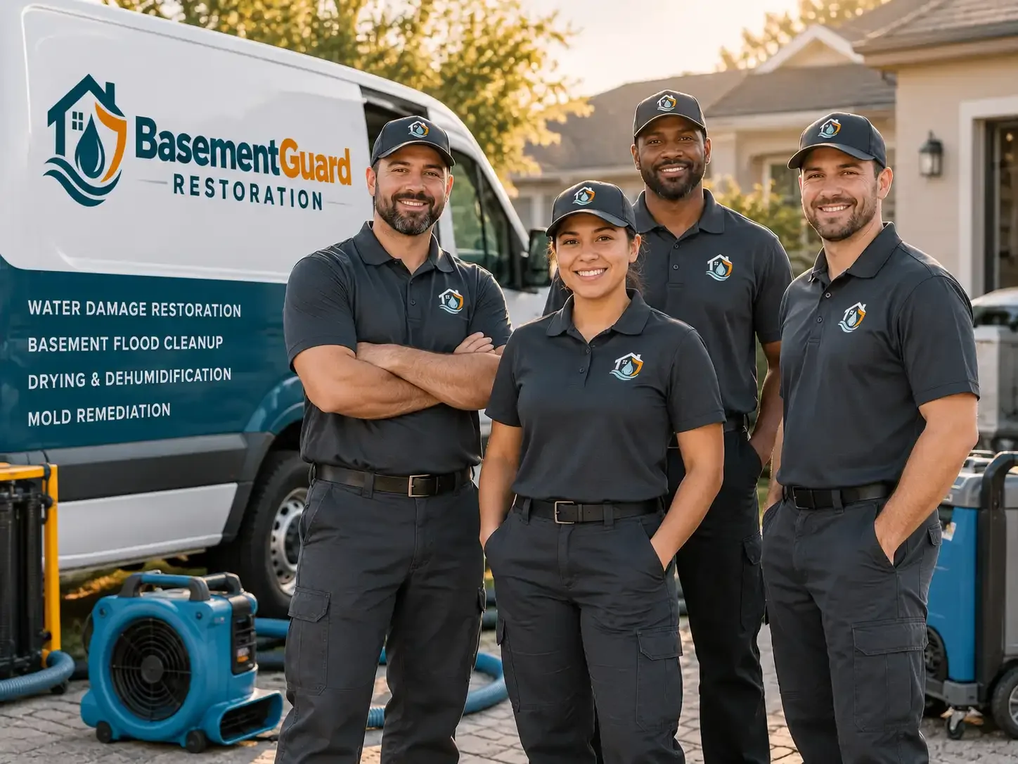 Basement Water Damage Restoration company in Columbus, MI